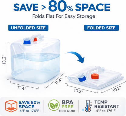 Marlowe Wellspring — 20L Foldable Water Tank