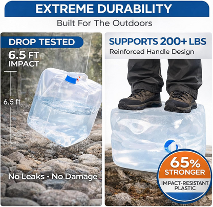 Marlowe Wellspring — 20L Foldable Water Tank
