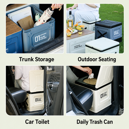 Portable Folding Camping Toilet