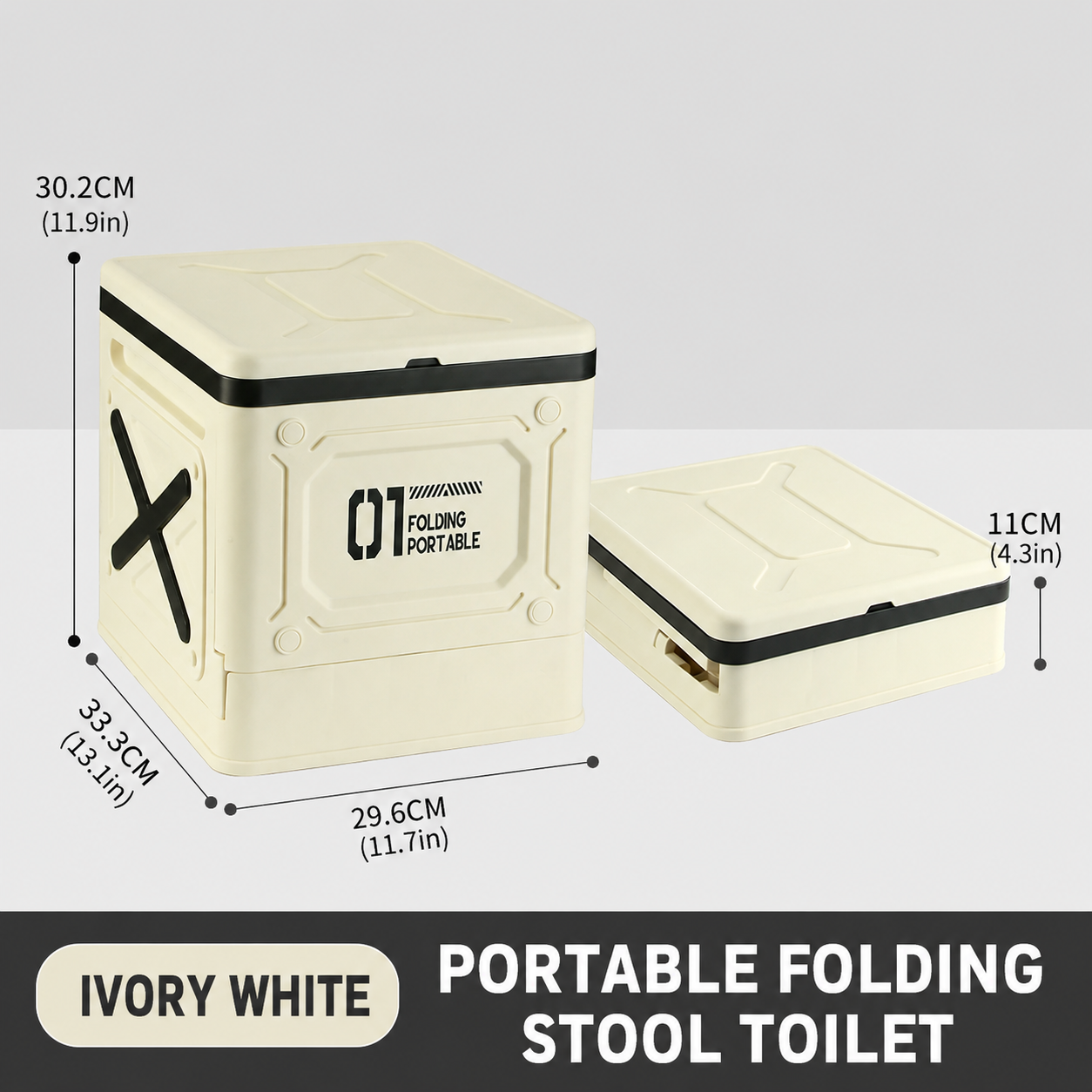Portable Folding Camping Toilet
